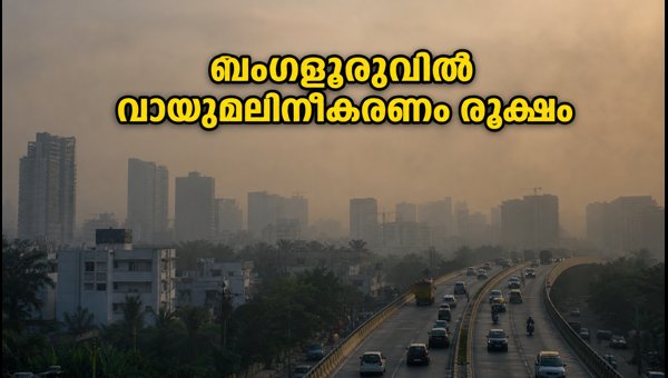 ബംഗളൂരുവിൽ വായുമലിനീകരണം രൂക്ഷം; ജാഗ്രത പാലിക്കുക