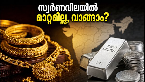 സ്വർണവിലയിൽ മാറ്റമില്ല; ഇന്നത്തെ നിരക്കുകൾ അറിയാം