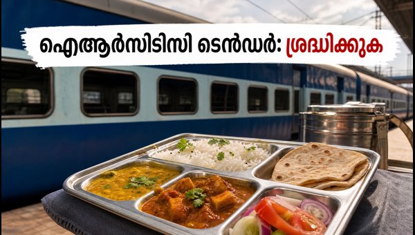 ഐആർസിടിസി ടെൻഡർ: ശ്രദ്ധിക്കേണ്ട നിർണ്ണായക സമയം