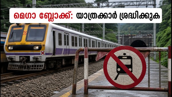 മുംബൈ-പൂനെ മെഗാ ബ്ലോക്ക്: ട്രെയിനുകൾ റദ്ദാക്കി മുംബൈ-പൂനെ മെഗാ ബ്ലോക്ക്: ട്രെയിനുകൾ റദ്ദാക്കി