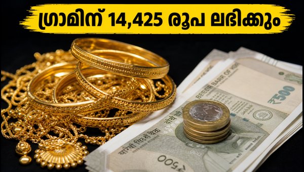 SGB നിക്ഷേപകർക്ക് ഗ്രാമിന് 14,425 രൂപ ലഭിക്കും