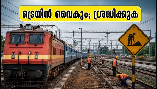 SMVT ട്രെയിനുകൾ വൈകും; യാത്രക്കാർ ശ്രദ്ധിക്കുക SMVT ട്രെയിനുകൾ വൈകും; യാത്രക്കാർ ശ്രദ്ധിക്കുക