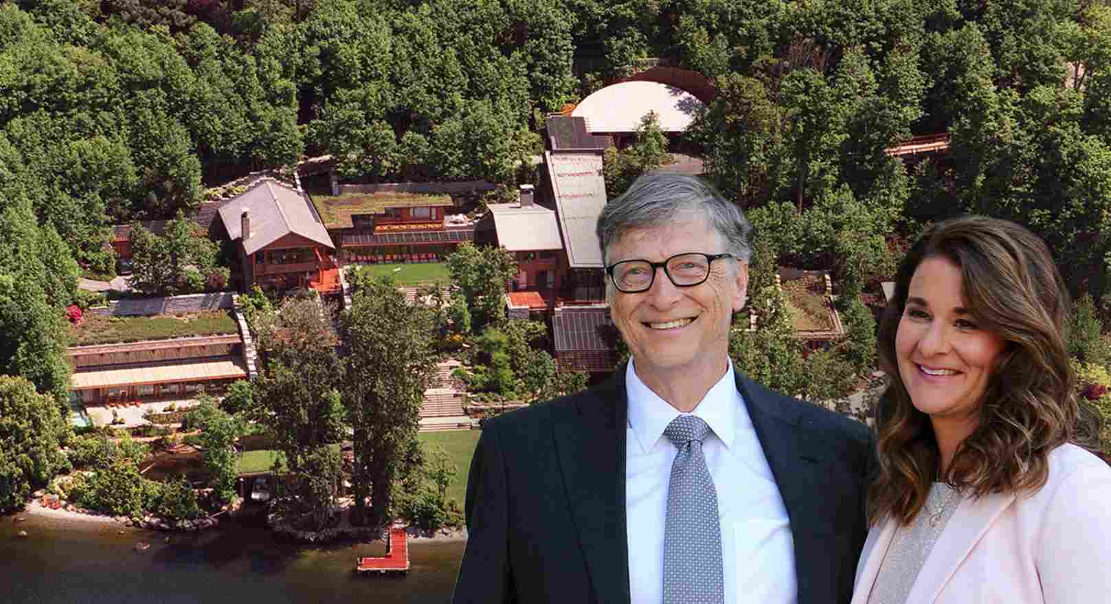  பில் கேட்ஸ்-ன் வாயை பிளக்கவைக்கும் பிரம்மாண்ட வீடு..! 