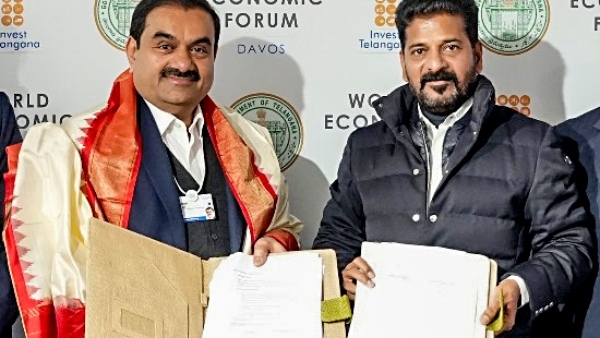 ತೆಲಂಗಾಣ ಮುಖ್ಯಮಂತ್ರಿ ರೇವಂತ್ ರೆಡ್ಡಿ ಭೇಟಿ ಮಾಡಿದ ಗೌತಮ್ ಅದಾನಿ