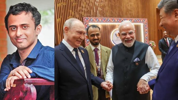 புதின், ஜி ஜின்பிங்-ஐ விடுங்க BRICS மாநாட்டில் மோடி கூடவே இருந்த இந்த நபர் யார்?