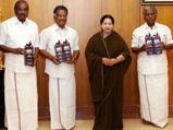 விருது பெற்ற சென்னை, மதுரை, கோவை...  அமைச்சர்களுக்கு ஜெ. வாழ்த்து