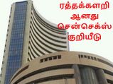 'ரத்தக்களறி' ஆன மும்பை பங்குச்சந்தை.. 500 புள்ளிகள் வரை சரிந்த 'சென்செக்ஸ்'..!