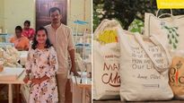 மஞ்சப்பை விற்பனையில் 3 கோடி வருமானம்.. மதுரையை கலக்கும் கிருஷ்ணன்- கௌரி..! 