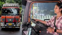 லாரி ஓட்டுனர் + யூடியூபர்.. இணையத்தை கலக்கும் கேரள பெண் ஜலேஜா..!