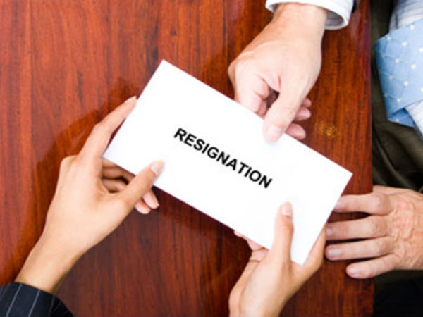 ராஜினாமா