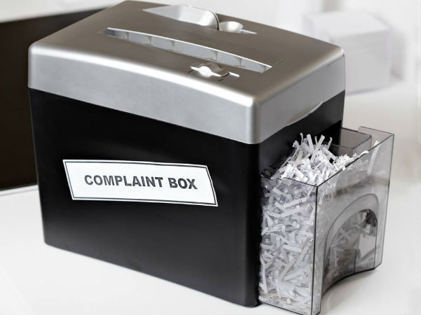 புகார் கூற வேண்டாம்