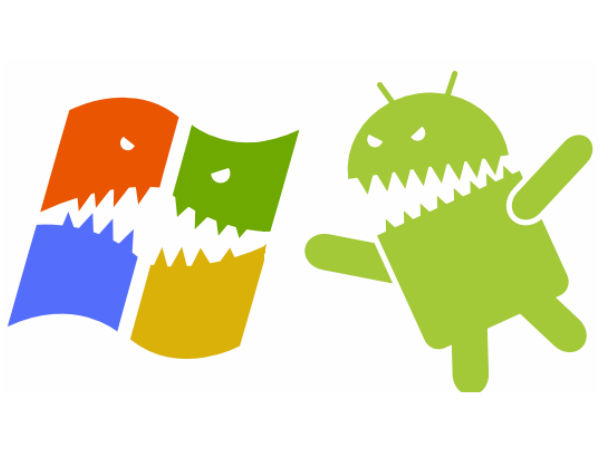 அண்ட்ராய்டு உடன் போட்டி