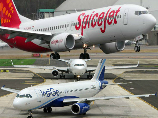 ஸ்பைஸ்ஜெட், இண்டிகோ