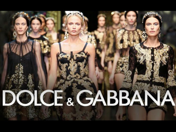 4. டோல்ஸ் மற்றும் கபானா