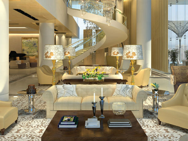 உட்புறத்தில் பனி உலகம்