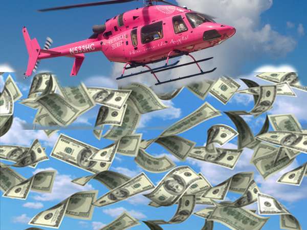  புள்ளிகளைத் தளர்த்துவதும் ஹெலிகாப்டர் பண முறையும் ஒன்றா?