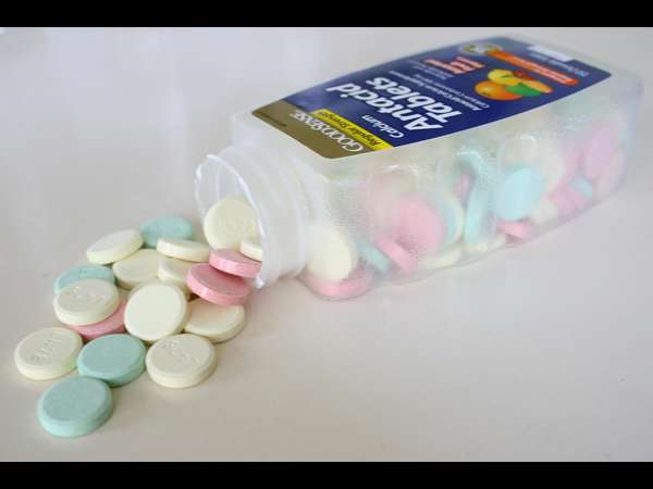 ஆண்டாசிட் மாத்திரைகள்: (Antacid tablets)