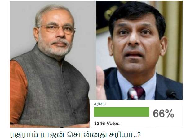 ரகுராம் ராஜன் சொன்னது சரியே