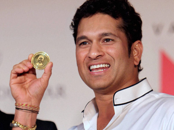 சச்சின் டெண்டுல்கர் நாணயம்