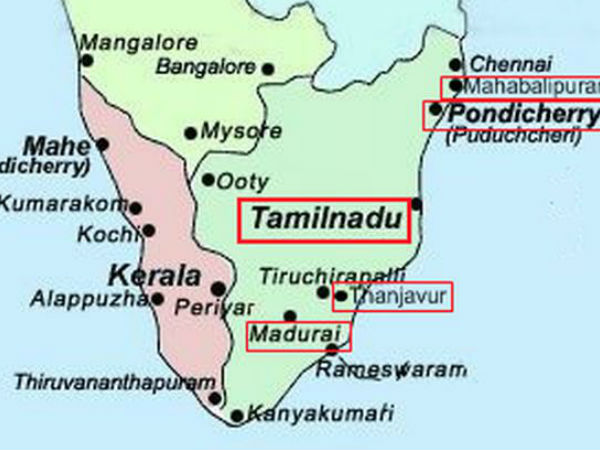 தமிழ்நாடு மற்றும் புதுச்சேரி 