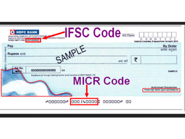 MICR குறியீட்டின் பயன்பாடு என்ன?