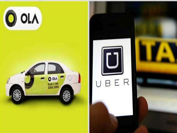 ஓலா, உபர் 