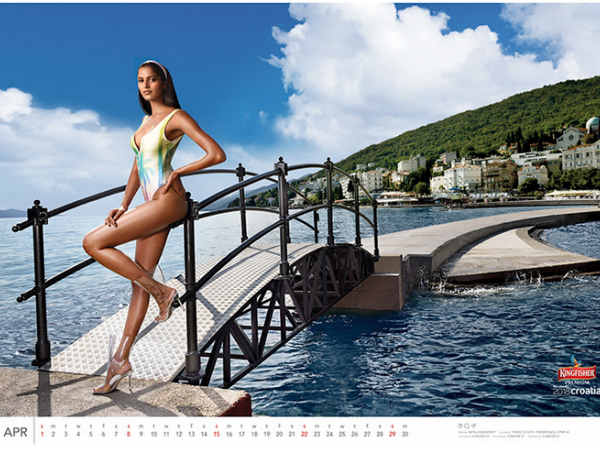 #கிங்பிஷர் காலண்டர் 2018