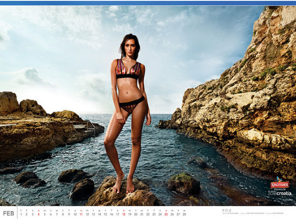 #கிங்பிஷர் காலண்டர் 2018