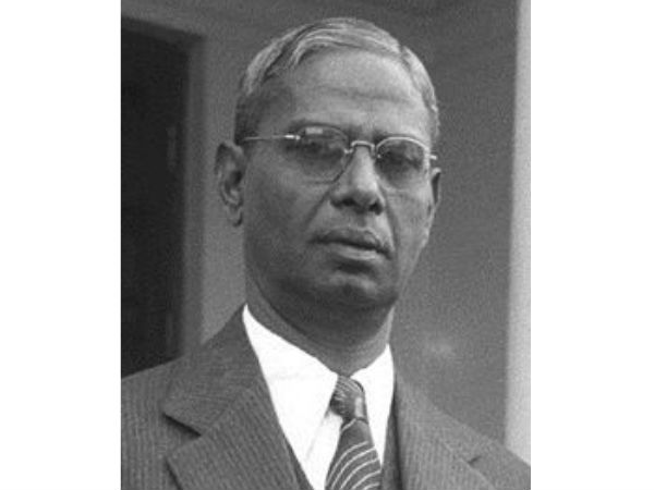 நிதி அமைச்சர் : ஆர். கே. சண்முகம் செட்டி 