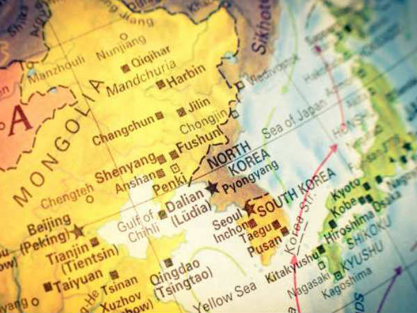 வட கொரியா எல்லை பங்கீடு 