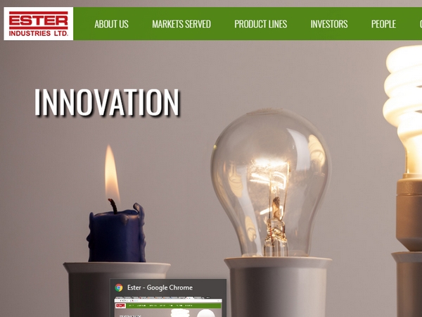 எஸ்டர் இண்டஸ்ட்ரீஸ் 