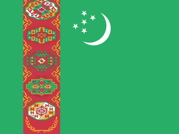 8. துர்க்மெனிஸ்தான் 