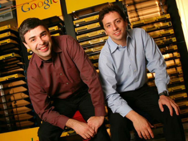 சேர்ஜீ பிரின் மற்றும் லாரி பேஜ் 