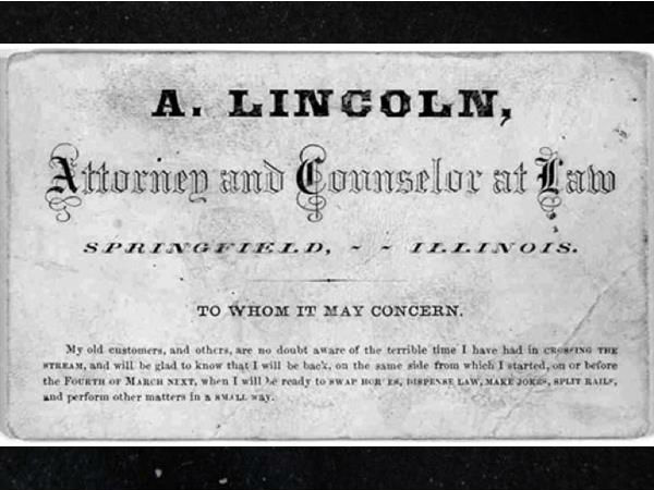  ஆபிரகாம் லிங்கன் 