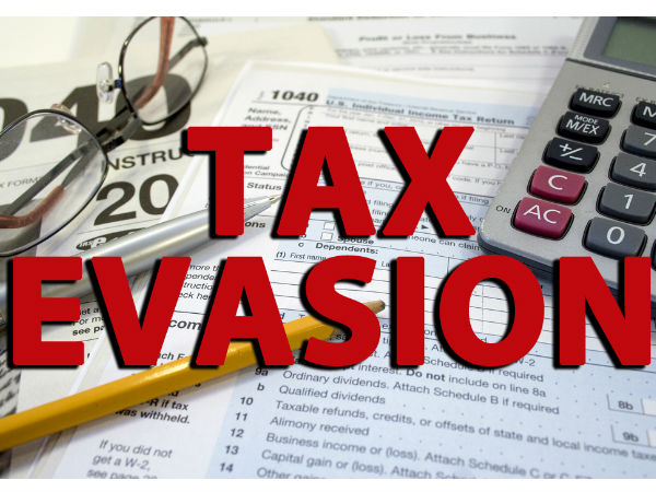 5) வேண்டுமென்றே வரிஏய்ப்பு செய்தல் 