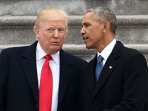 ஒபாமா - டிரம்ப் 