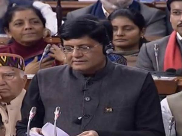 பியூஷ் கோயல் கருத்து 