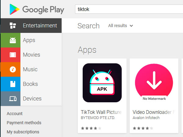 கூகுள் ப்ளே ஸ்டோரில் நீக்கம் 