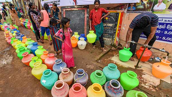 இந்தியாவில் தண்ணீர் பிரச்சனையில் சென்னை தான் டாப்? 