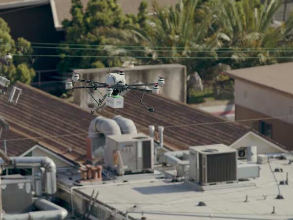 விமானம் மூலம் டெலிவரி