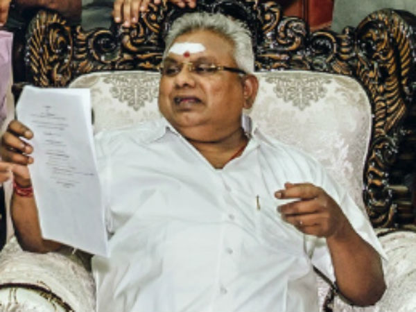  ராஜகோபலுக்கு அனுமதி மறுப்பு