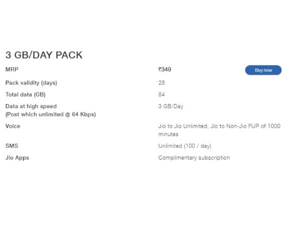 3 ஜிபி ரூ. 349
