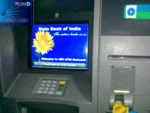 ஏடிஎம்மில் திரையில் ஓடிபி 