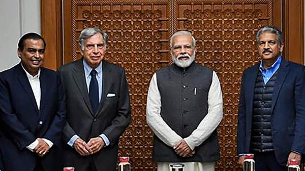 தொழிலதிபர்களுடன் பிரதமர் ஆலோசனை 