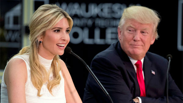 இவாங்கா டிரம்ப் பாராட்டு 