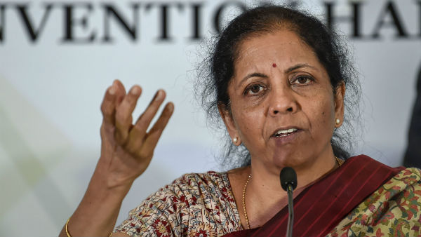 முதல் முழு நேர பெண் நிதி அமைச்சர் 