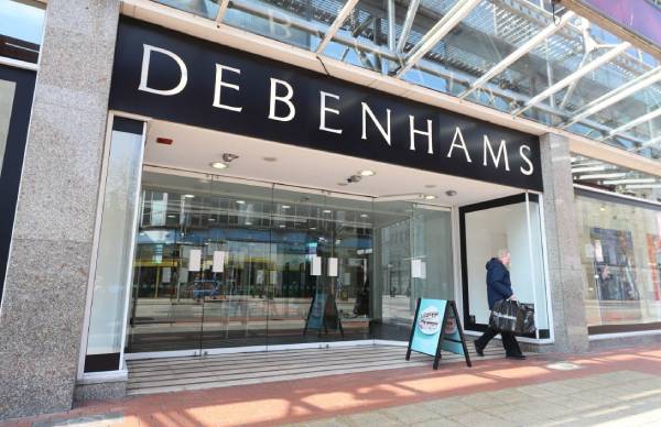  Debenhams நிறுவனத்தின் வீழ்ச்சி