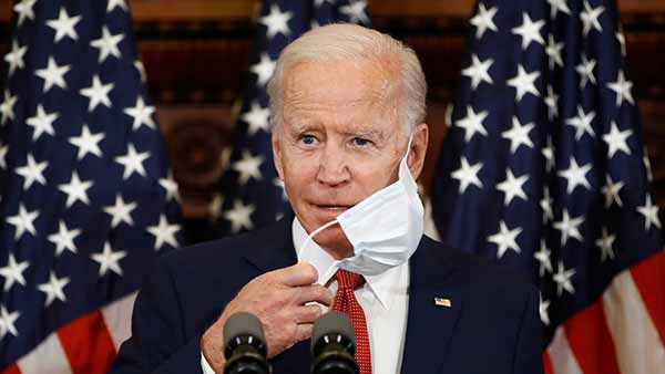 ஜோ பிடனுக்கு ஆதரவு 