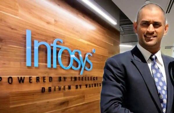 இன்போசிஸ்-க்கும் தோனிக்கும் இப்படி ஒரு கனெக்ஷன் இருக்கா..?! 