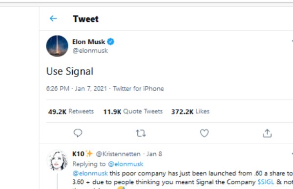 சிக்னல் செயலி சூப்பர் 